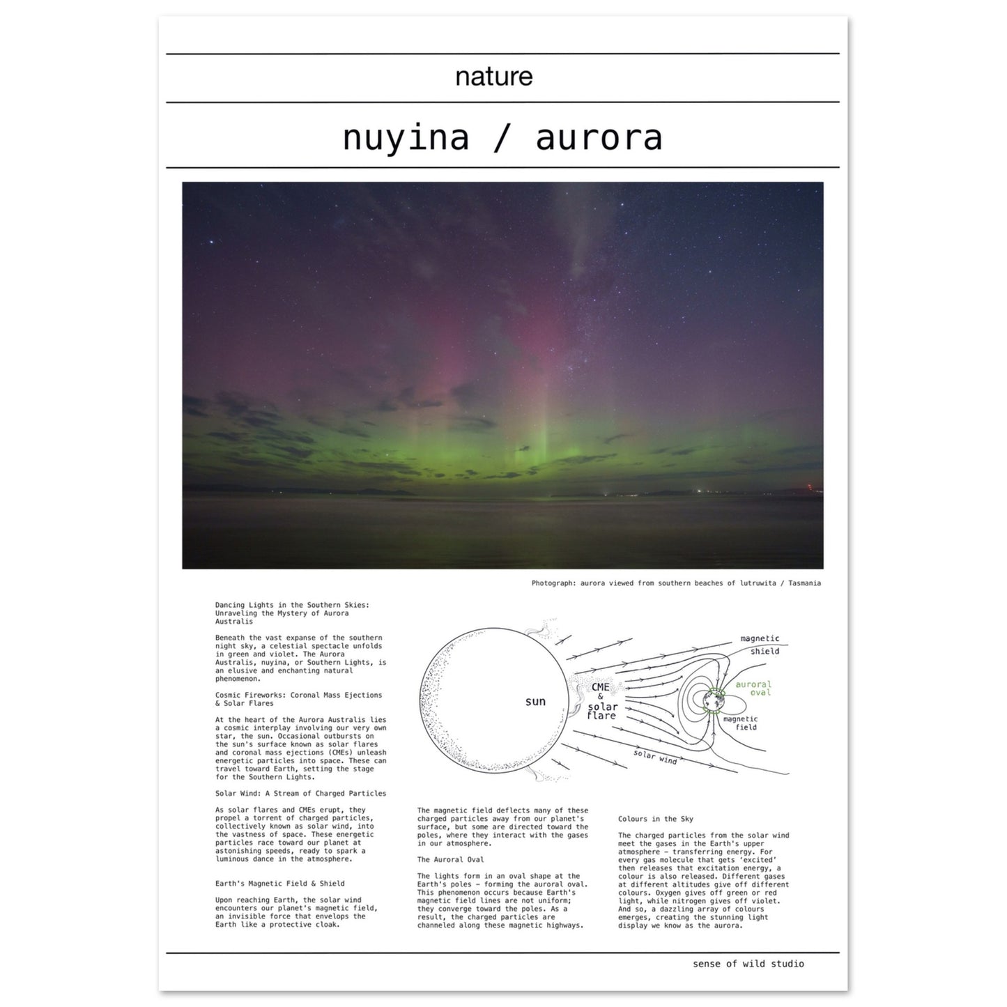 nuyina / aurora - sense of wild mag article